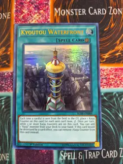 Yu-Gi-Oh! Kyoutou Waterfront BLRR-EN089 Ultra Rare 1st Edition Near Mint - Image 1