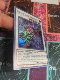 Yu-Gi-Oh! Red-Eyes Zombie Necro Dragon SR07-EN041 1st Edition Ultra Rare NM a1/ - Image 2