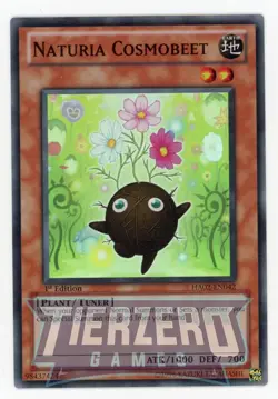 Yugioh Naturia Cosmobeet HA02-EN042 Super Rare 1st Edition NM/LP - Image 1