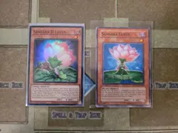 YUGIOH SAMSARA D LOTUS SUPER PHNI + SAMSARA LOTUS PTDN 1ST COMMON 1ST ED NM - Image 1