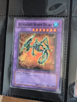 Yu-Gi-Oh Humanoid Worm Drake DB1-EN209 Lp - Image 1