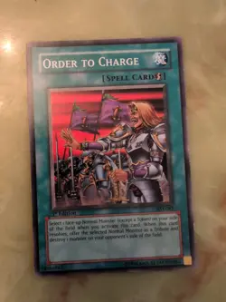 Order to Charge - AST-085 - Common - 1st Edition NM YuGiOh! Ancient Santuary - - Image 1