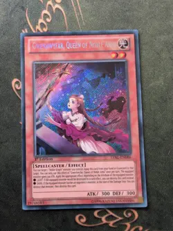 Yugioh Gwenhwyfar, Queen Of Noble Arms LVAL-EN086 1st Edition - Image 1