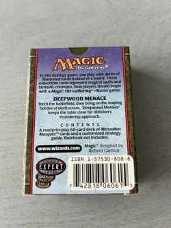 MTG Mercadian Masques Deepwood Menace 60 Card Theme Deck - Image 2