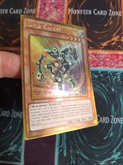 Yu-Gi-Oh! TCG Gold Gadget MVP1-ENG18 Gold Rare 1st Edition Near Mint a1/ - Image 2