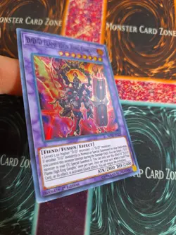 Yu-Gi-Oh! D/D/D Flame High King Genghis MP19-EN229 Super Rare 1st Ed Near Mint - Image 2