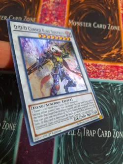 Yu-Gi-Oh! D/D/D Cursed King Siegfried SDPD-EN042 Super Rare 1st Edition NM b2/ - Image 2