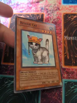 Yu-Gi-Oh! Rescue Cat FET-EN033 Unlimited Common NM - Image 2