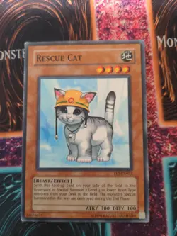 Yu-Gi-Oh! Rescue Cat FET-EN033 Unlimited Common MP - Image 1