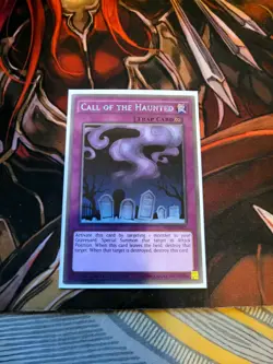 YUGIOH TCG CALL OF THE HAUNTED NKRT-EN032 PLATINUM LIMITED EDITION - Image 1