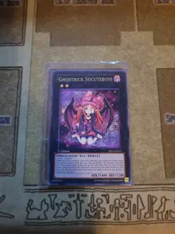 YUGIOH TCG GHOSTRICK SOCUTEBOSS PRIO-EN051 RARE 1ST EDITION NM - Image 1