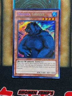 Yugioh Mother Grizzly LCYW-EN237 Secret Rare NM - Image 1