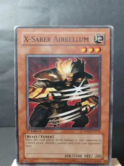 X-Saber Airbellum 1st Edition [HP] - Yu-Gi-Oh! 5DS2 [Common] - Image 1
