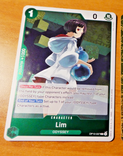 ONE PIECE ENGLISH CARD GAME RARE HOLO CARTE CARTE LIM OP10-037 R EN JCC MINT - Image 1
