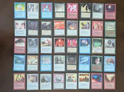 MTG The Dark 1994 Complete Set 119/119 Blood Moon City of Shadows Goblin Wizard - Image 1