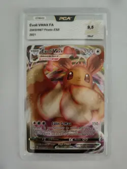 Carte Pokemon - Evoli VMAX SWSH 087 - Promo EB PCA 9,5 - Image 1