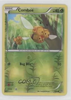Combee Reverse Foil Pokemon XY Ancient Origins #9 1l78 - Image 1