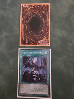 Forbidden Droplet - RA01-EN064 - Super Rare 1st Edition Yugioh Card - Image 1