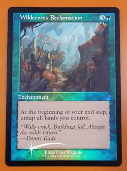 1x Wilderness Reclamation | FOIL Retro | Ravnica Remastered | MTG Magic Cards - Image 1