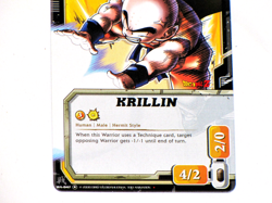 Dragon Ball Z Krillin WA-047 CCG TCG DBZ Card 2008 Bandai - Image 3