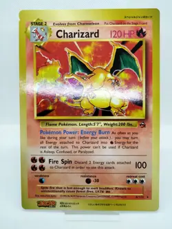 Charizard CoroCoro Comics Jumbo Promo 1999 4/102 MP Japanese Pokemon Card - Image 1
