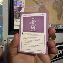 1st Edition Pokederp 2 Meowtoo - Mewtwo 38/38 Custom Derpy Card - Image 5