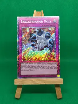 RA04-EN202 Breakthrough Skill : Platinum Secret Rare Card : 1st Edition YuGiOh - Image 2