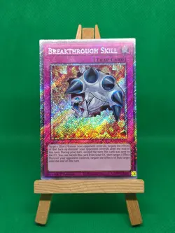 RA04-EN202 Breakthrough Skill : Platinum Secret Rare Card : 1st Edition YuGiOh - Image 4