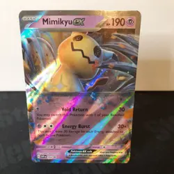 Pokemon Mimikyu EX SVP004 Black Star Promo Card NM - Image 1