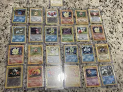 Huge Vintage Rare Pokemon Bulk Card Lot of 50+ Cards WOTC | NM-MP | Holos/Rares - Image 1