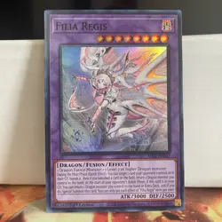 1ST EDITION FILIA REGIS 2020 ALIN-EN037 YUGIOH CARD (NM) - Image 1