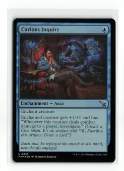 CURIOUS INQUIRY 0051 FOIL MURDERS AT KARLOV MANOR MTG NM - Image 1