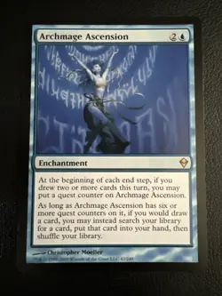 Archmage Ascension Zendikar Regular NM Condition MTG Magic The Gathering - Image 1