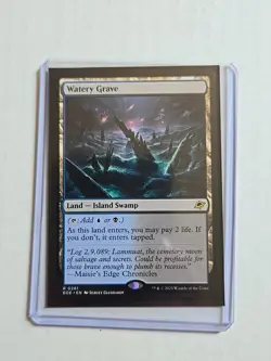 Watery Grave - Edge of Eternities - NM - MTG Magic - Rare - Land - Image 1