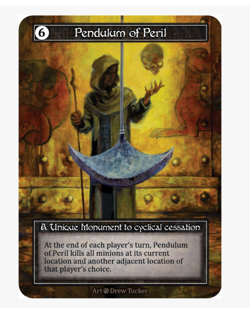 Pendulum of Peril (FOIL) Unique Beta Sorcery - Image 1