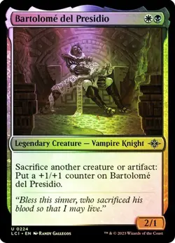 MTG-Bartolome del Presidio The Lost Caverns of Ixalan(NM-FOIL)#224 - Image 1