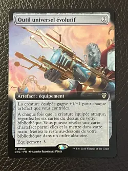 Mtg DRC Aetherdrift-Outil Universel Evolutif Adaptative Omnitool- NM Extended FR - Image 1