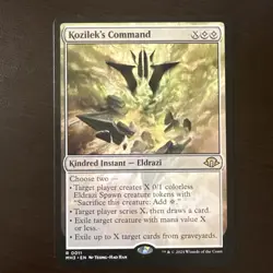 MTG: [1x] Kozilek's Command - LP - English - Modern Horizons 3 MTG Magic - Image 1