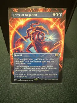 Force of Negation (Borderless) Double Masters 2022 Regular NM condition - Image 1