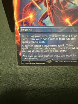 Force of Negation (Borderless) Double Masters 2022 Regular NM condition - Image 5