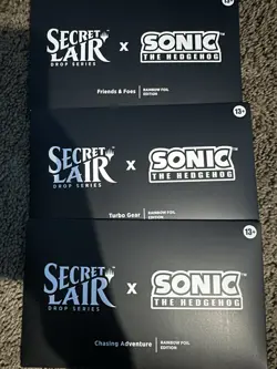 Secret Lair Super Sonic Bundle Foil Edition COMPLETE IN HAND sealed SHIP SAMEDAY - Image 1