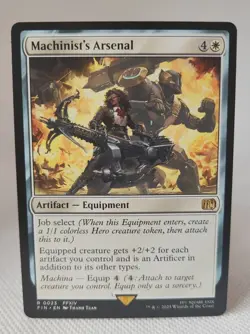 MTG Final Fantasy Rare #0023 Machinist's Arsenal - Image 1