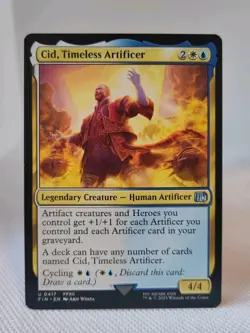 MTG | Cid, Timeless Artificer | Final Fantasy | NM | EN 0417 - Image 1