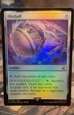 FOIL C 0254 Blitzball FFX Artifact Common Final Fantasy NM Card MTG FIN - Image 1