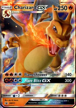 Charizard GX Holo SM211 Promo SM Promos NM Pokemon TCG - Image 1