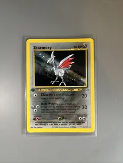 Skarmory 1st Edition - 13/111 - Holo - Neo Genesis - Pokemon TCG - Moderate Play - Image 1