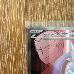 Team Rocket’s Mewtwo Ex 213/182 - Pokemon TCG - Destined Rivals - NM - Image 2