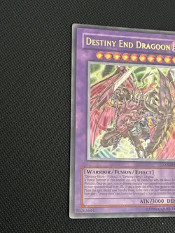 Destiny End Dragoon (UTR) LODT-EN042 Ultimate Rare Unlimited MP/LP - Image 3