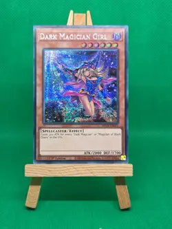 YUGIOH MP24-EN053 Dark Magician Girl Alt Art Prismatic Secret Rare 1st Edition - Image 4