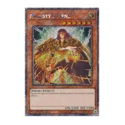 Yu-Gi-Oh! Majesty's Fiend (Platinum Secret Rare) - Quarter Century Stampede - Image 1